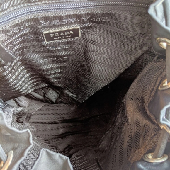 PRADA Black Nylon Backpack Medium - Picture 10 of 10
